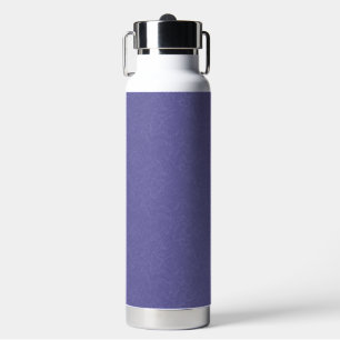 Purple textured surface swirling pattern water bottle