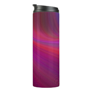 Purple Thermal Tumbler with Smooth Background