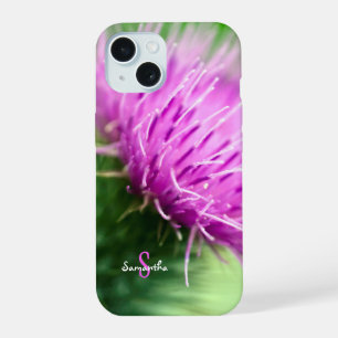 Purple Thistle Phone case