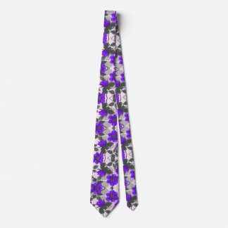 Purple  tie