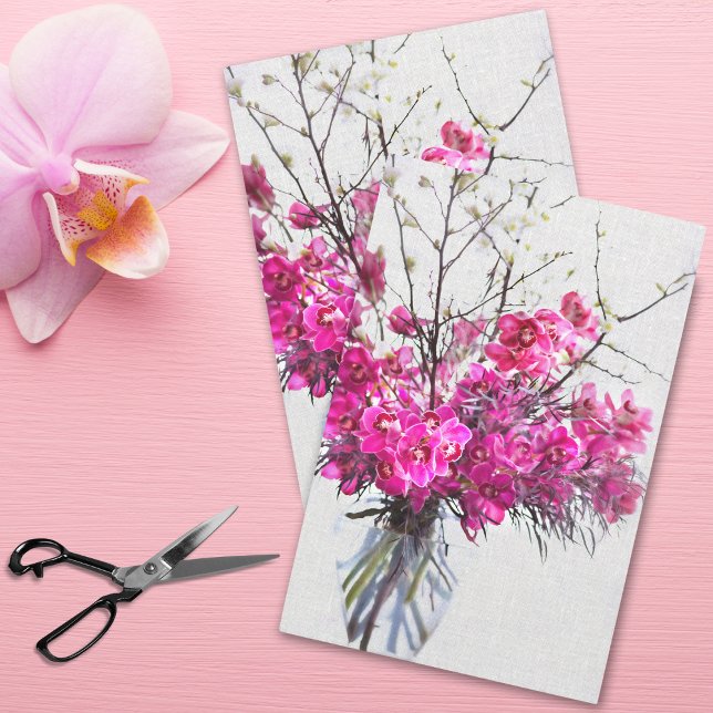 Purple Tiger Orchids  Tissue Paper (Creator Uploaded)