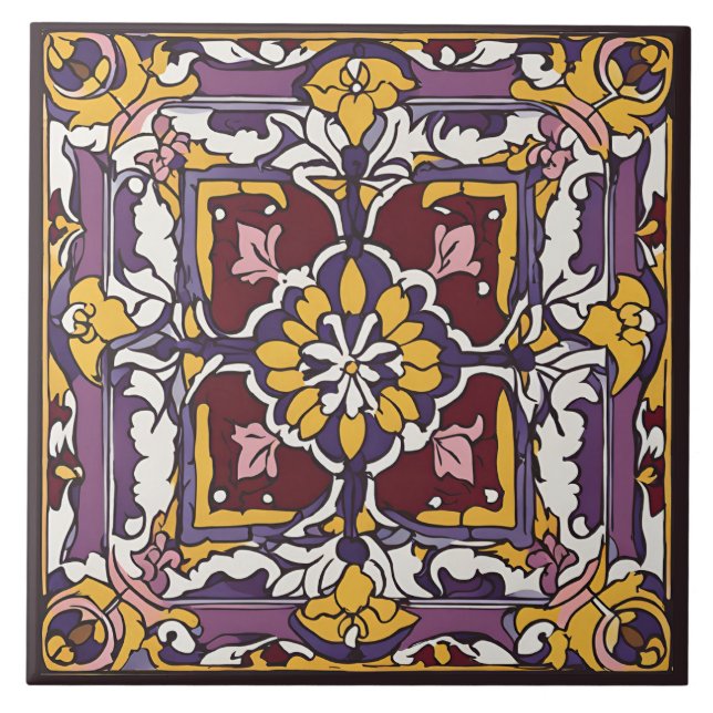 Purple Tile  (Front)