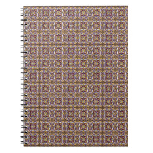 Purple Tile  Notebook