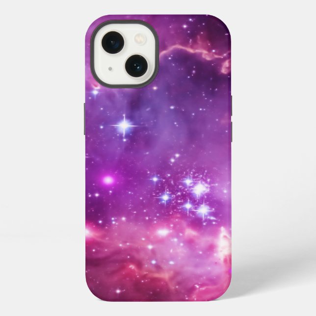 Purple Tinted Small Magellanic Cloud iPhone Case (Back)