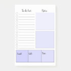 Purple to do list Post-it® Notes