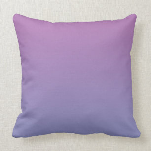 Purple to Violet Ombre Cushion