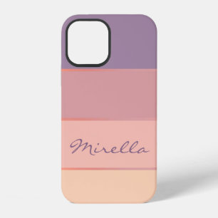 Purple to Yellow Colour Combination Gradient iPhone 12 Case