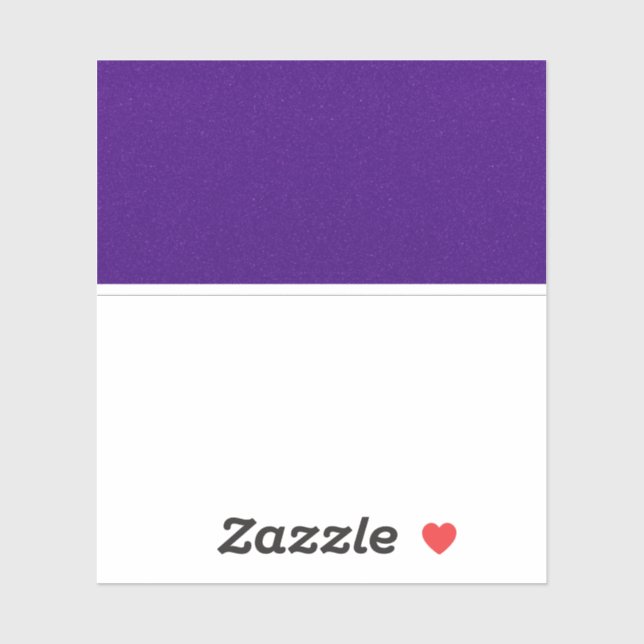 Purple Top-Band Custom Vinyl Sticker (Sheet)