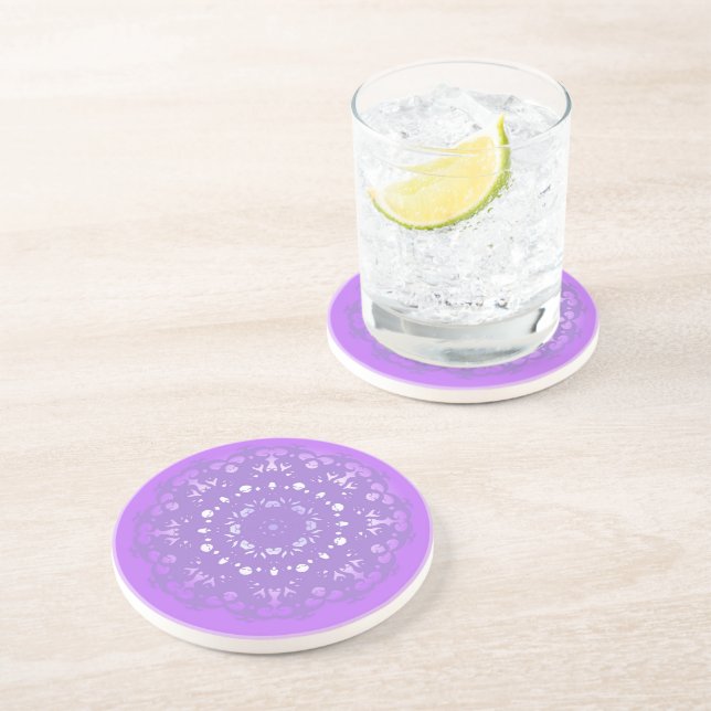 Purple Transformation Coaster (Side)