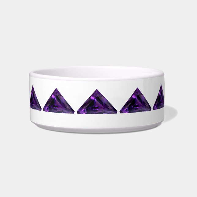 Purple Triangle Bowl (Front)