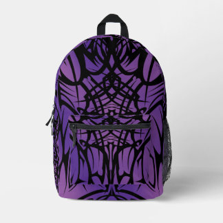 Purple Tribal Backpack