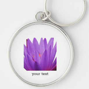 Purple Tulip Key Ring
