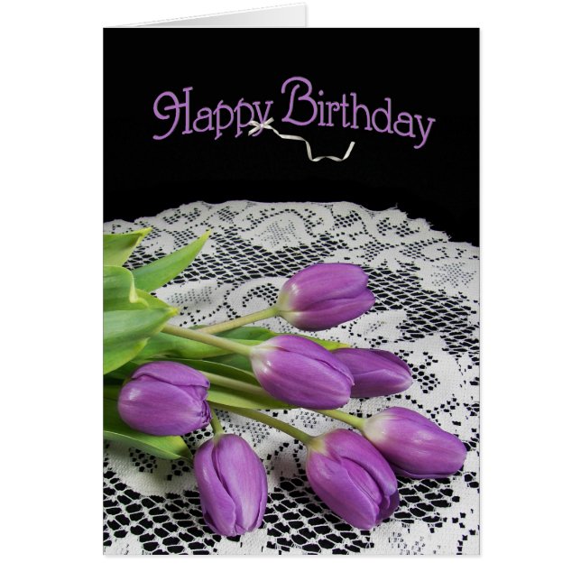 Purple Tulips (Front)