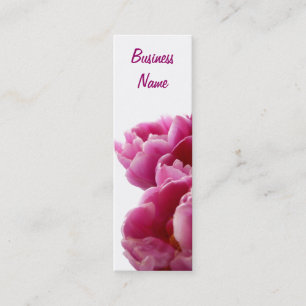 Purple Tulips Bookmark Business Cards