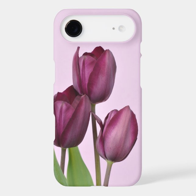 Purple tulips Case-Mate iPhone case (Back)