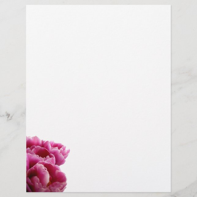 Purple Tulips Letterhead (Front)