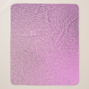 Purple ultra violet foil paper texture background. sherpa blanket