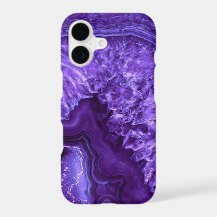 Purple Ultra Violett Agate Mineral Gemstone