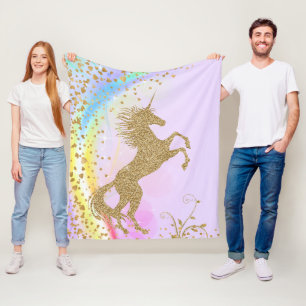 Purple Unicorn Blanket