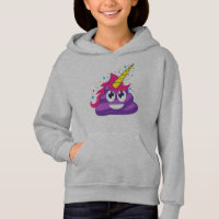 Purple Unicorn Emoji Poop