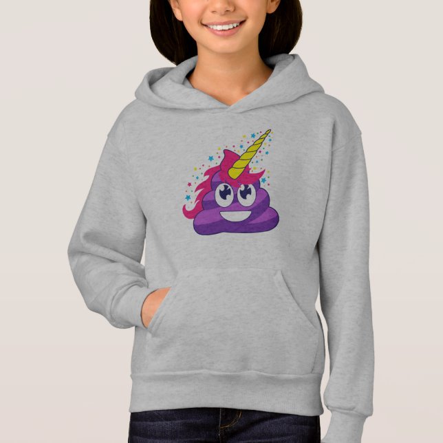 Purple Unicorn Emoji Poop (Front)