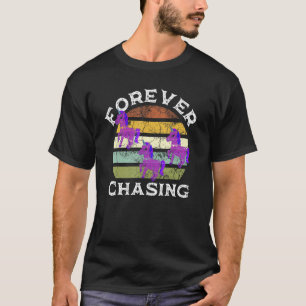Purple Unicorn Forever Chasing Funny Recruiter Rec T-Shirt