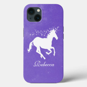 Purple Unicorn Personalised Case-Mate iPhone Case