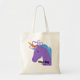 Purple Unicorn Tote