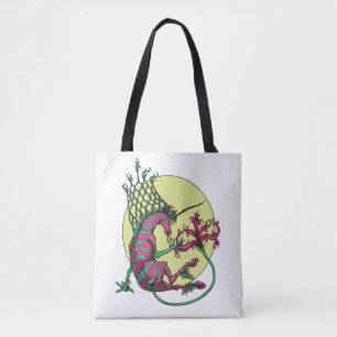 Purple Unicorn Tote Bag