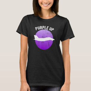 Purple Up F14 Tomcat Military Kids Boys F 14 Purpl T-Shirt