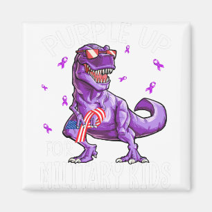 Purple Up for Military Kids Military Child Magnet