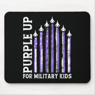 Purple Up For Military Kids Military Child Month Mouse Pad