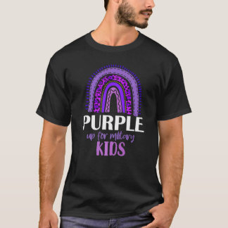Purple Up For Military Kids Military Child Month T-Shirt