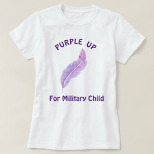 Purple Up For Military Kids Military Child T-Shirt