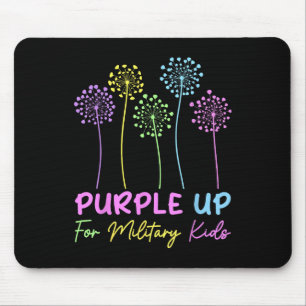 Purple Up For Military Kids - Month Of The Militar Mouse Pad