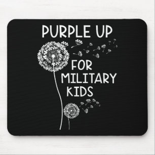 Purple Up For Military Kids Month Of The Military Mouse Pad
