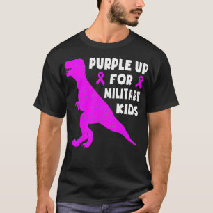 Purple Up For Military Kids Month Of The Military T-Shirt