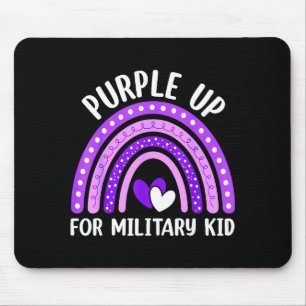 Purple up for military kids toddler women boysPurp Mouse Pad