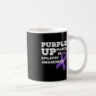 Purple UP March 26 Support Epilepsy Awareness Coffee Mug