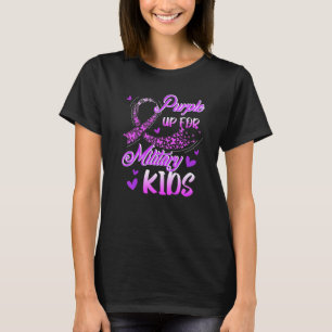 Purple Up Military Child Butterfly Military Brats T-Shirt