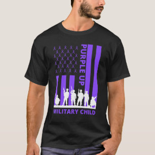Purple Up Military Child Month Of Military Child P T-Shirt