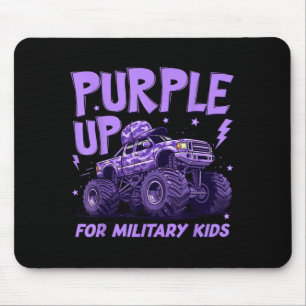 Purple Up Military Kids Military Child Month Mouse Pad