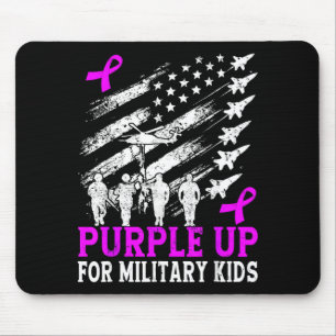 Purple Up Military Kids Month of Military Child Mouse Pad