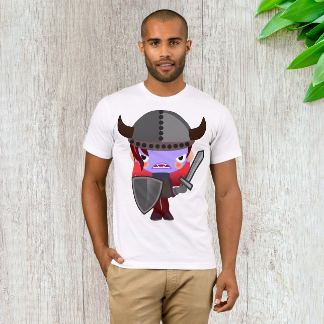 Purple Vampire Viking Mens T-Shirt (Creator Uploaded)