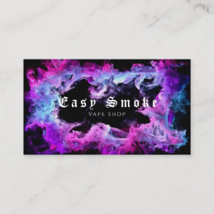 Purple Vape Shop Business Card