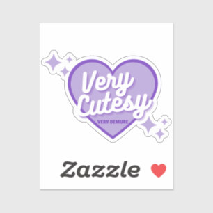 Purple Very Cutesy Very Demure