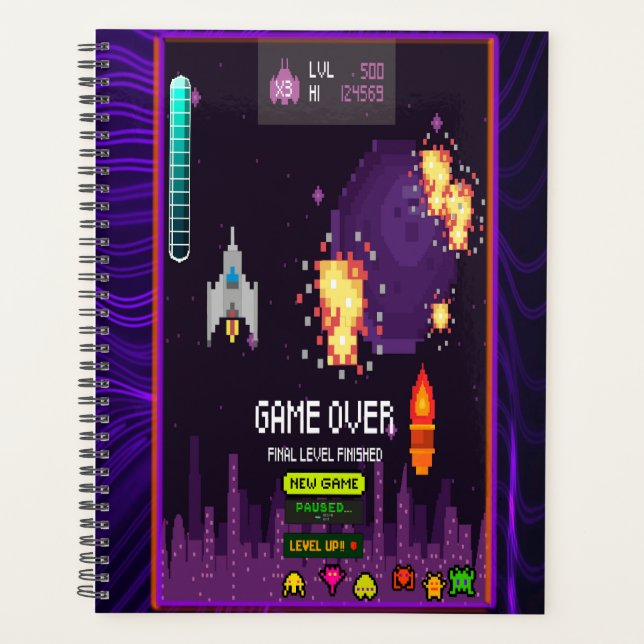 Purple Video Planner (Front)