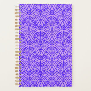 Purple Vintage Pattern Planner