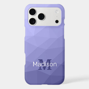 Purple violet blue mesh ombre pattern Monogram