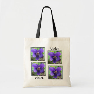 Purple Violet Tote Bag